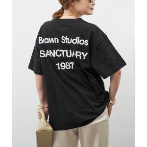 tシャツ 追加「BRAWN/ブラウン」 LOGO Tシャツ レディース