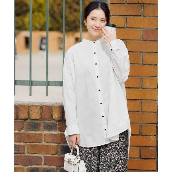 ブラウス シャツ リブ　イン　コンフォート　はまじとコラボ　着るだけで気持ちがシャキッと整う　こだわ...