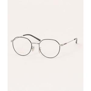 伊達メガネ メガネ 眼鏡 「GUCCI/グッチ」ラウンド メガネ GG2141OK 002 51 ブラック メタル メンズ レディース