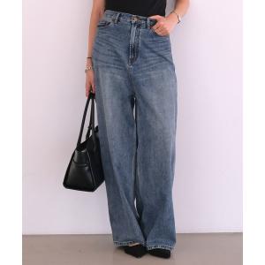 ジーンズ デニム デニムパンツ ルーズフィットデニムパンツ レディース