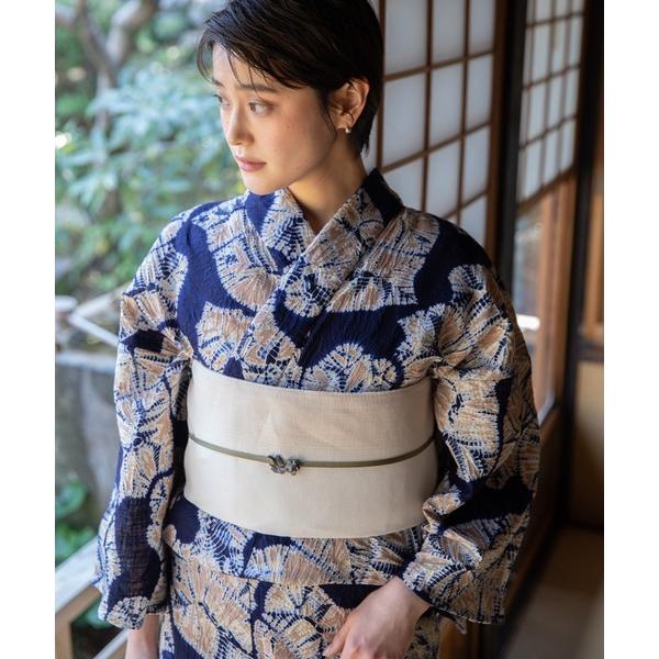 浴衣 有松絞り浴衣2点セット レディース