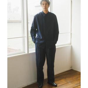 パンツ LINEN WIDE EASY PANTS メンズ
