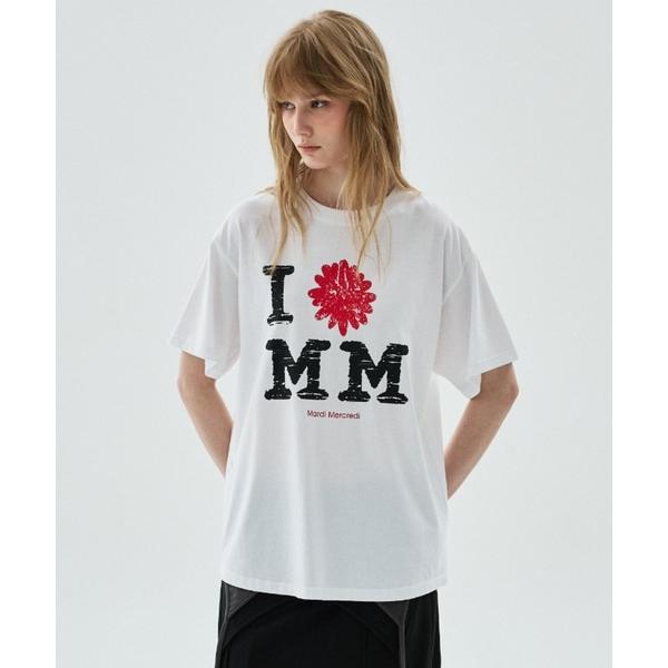 tシャツ 半袖 TSHIRT CRACKED IFMM / Tシャツ クラック IFMM レディース