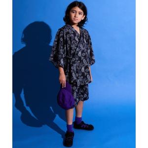 甚平 浴衣 「90-160cm」アソート総柄 甚平「PAIRMANON STREET」 キッズ 子供 男の子 女の子｜ZOZOTOWN Yahoo!店