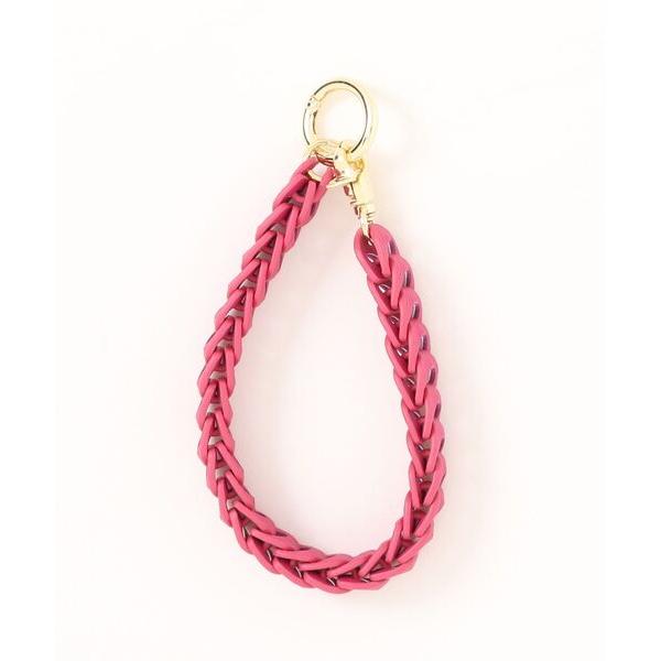 スマホケース Hand STRAP Symbole　マゼンタピンク