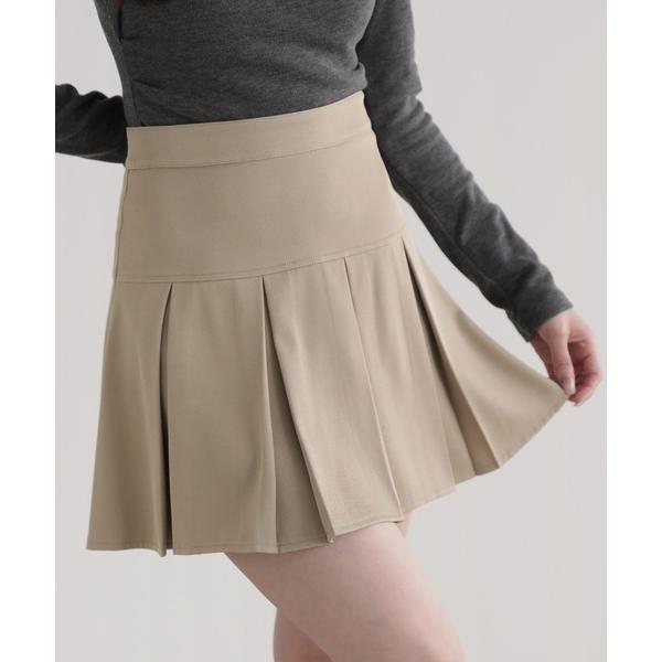 パンツ プリーツミニショートパンツ レディース