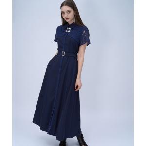 ワンピース ジャガードチャイナボレロワンピース(HARE)