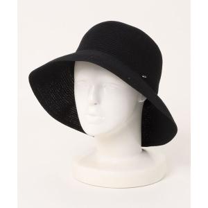 帽子 ハット 洗える/たためる便利なブレードチャーム付きハット　　UVカット レディース メンズ