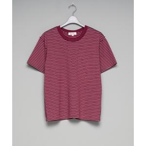 tシャツ 「M A S U」OPPOSITE STRIPE T-SHIRT メンズ