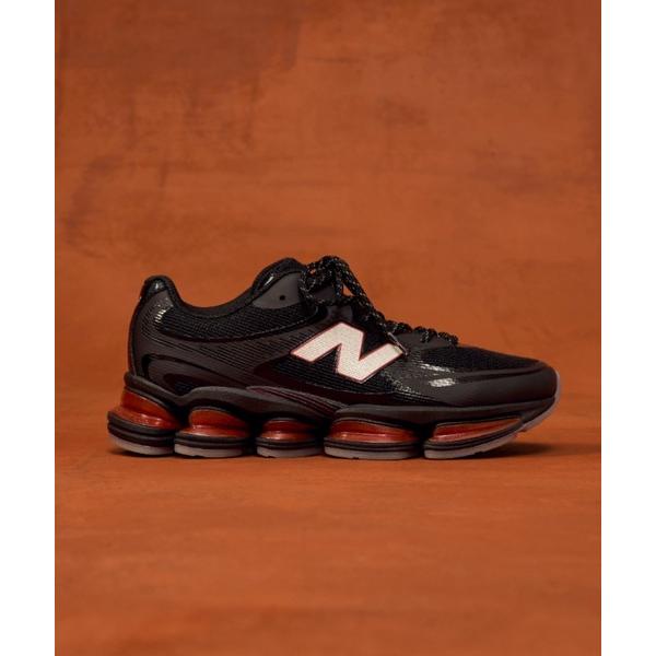 「New Balance」 ローカットスニーカー 24.0cm ブラック メンズ