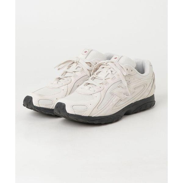 「New Balance」 ローカットスニーカー 24.5cm ホワイト レディース