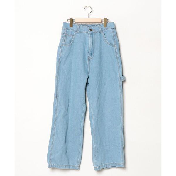 「Java」 デニムパンツ LARGE ブルー レディース