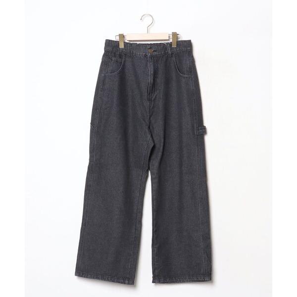 「Java」 デニムパンツ X-LARGE ブラック レディース