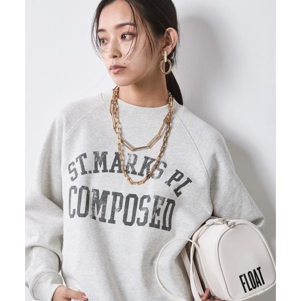 「CHIC STYLE」 スウェットカットソー L オートミール レディース