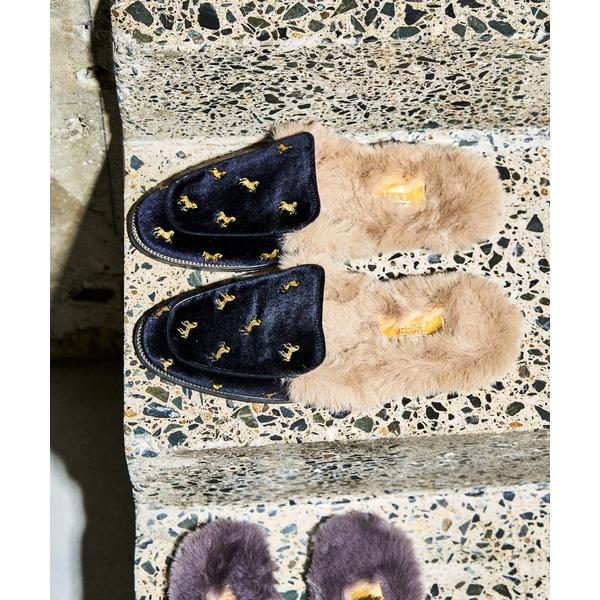 「GRISE」 シューズ X-LARGE ブラック×ブラック レディース
