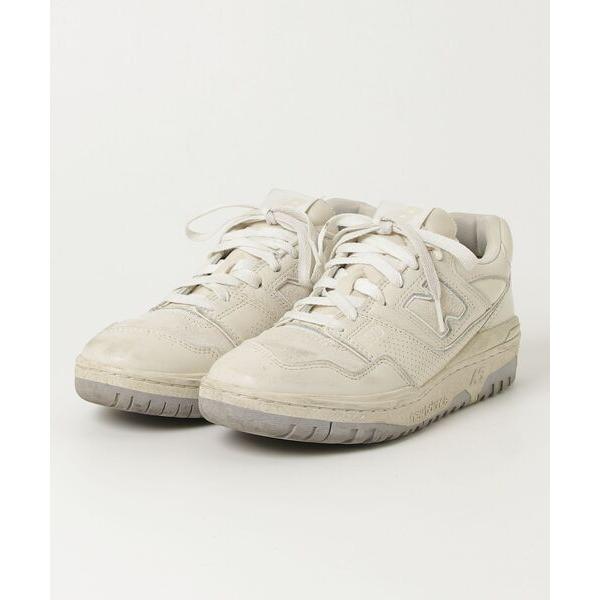 「New Balance」 ローカットスニーカー 25.0cm ベージュ メンズ