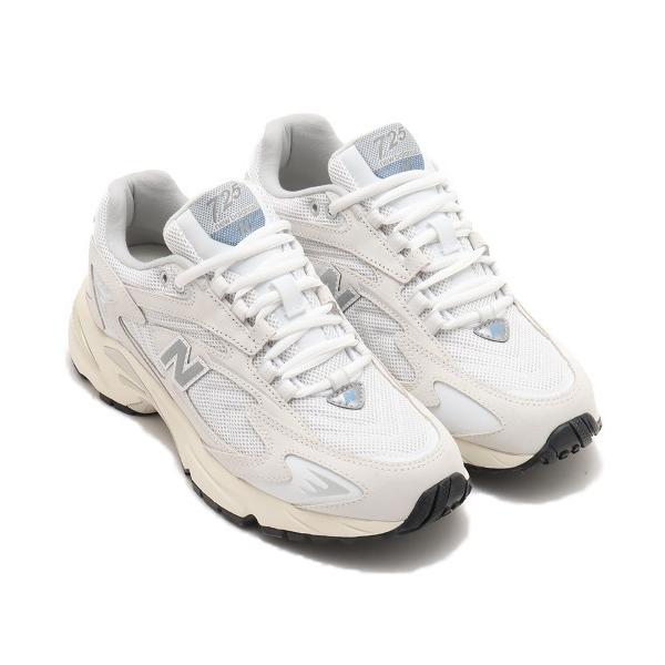 「New Balance」 ローカットスニーカー 23.0cm グレー レディース