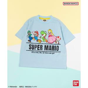 tシャツ 「スーパーマリオ」半袖Tシャツ キッズ 子供服 男の子 女の子