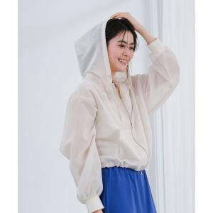 パーカー メッシュZIPパーカー / 664837 レディース