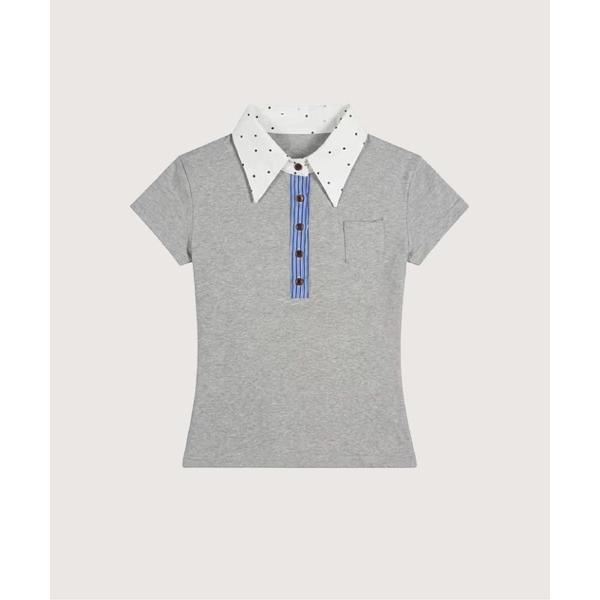 ポロシャツ ポロ Preppy Dots Polo Shirt レディース