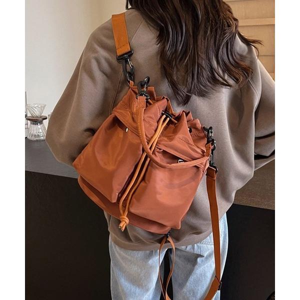 ショルダーバッグ バッグ 巾着バッグ レディース