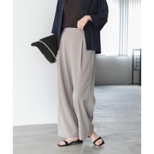 パンツ 「UR TECH」完声/涼フロントタックEZパンツ レディース