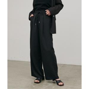 LARUTA シアーサッカーイージーパンツ