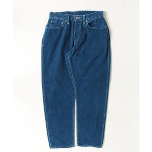 ジーンズ 「Sanca」サンカ/ INDIGO CORD 5P TAPERED FIT メンズ レディース