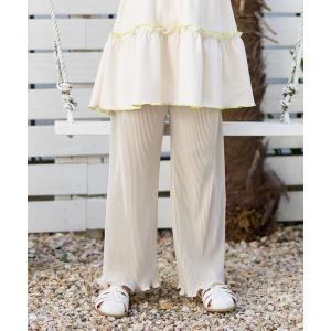 パンツ リラックス プリーツパンツ キッズ 子供服 男の子 女の子