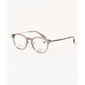 伊達メガネ メガネ 眼鏡 「LACOSTE/ラコステ」ボストン メガネ L4018LB 202 レディース メンズ