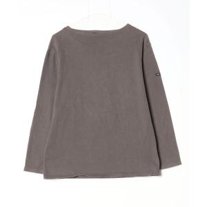 「SAINT JAMES」 長袖カットソー ML ブラウン レディース