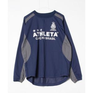 「ATHLETA」 長袖シャツ L ネイビー メンズ