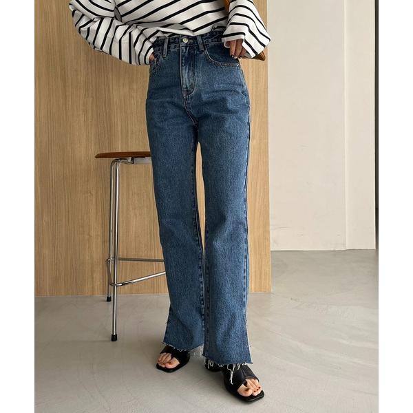 「CAPRICIEUX LE'MAGE」 デニムパンツ 38 ブルー レディース