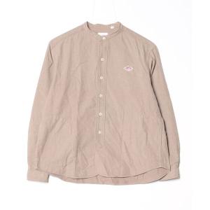 「DANTON」 長袖ブラウス 36 ベージュ レディース