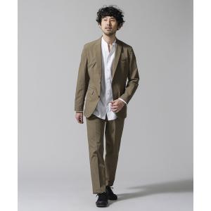 「NANO universe」 スーツ LARGE ベージュ メンズ