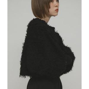 「KBF」 ニットカーディガン ONE ブラック レディース