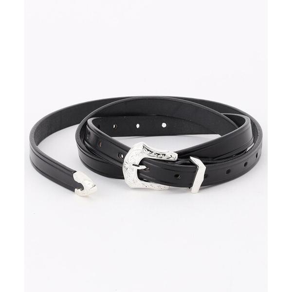 ベルト MONITALY/モニタリー Extra Long Leather Belt メンズ