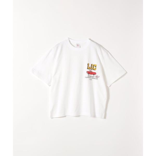 tシャツ GOOD MOTIVE TEE:「洗濯機可能」プリント デザイン ロゴ Tシャツ レディー...