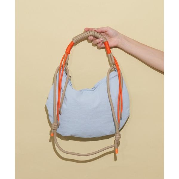 ショルダーバッグ バッグ :「WEB限定」撥水ナイロンハーフムーン2WAYBAG レディース メンズ