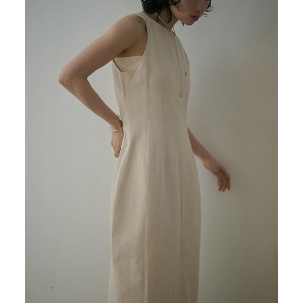 ワンピース cotton cocoon sleeveless long dress /コットンコクー...
