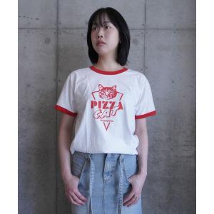 tシャツ PIZZA CAT RINGER T-SHIRTS メンズ レディース