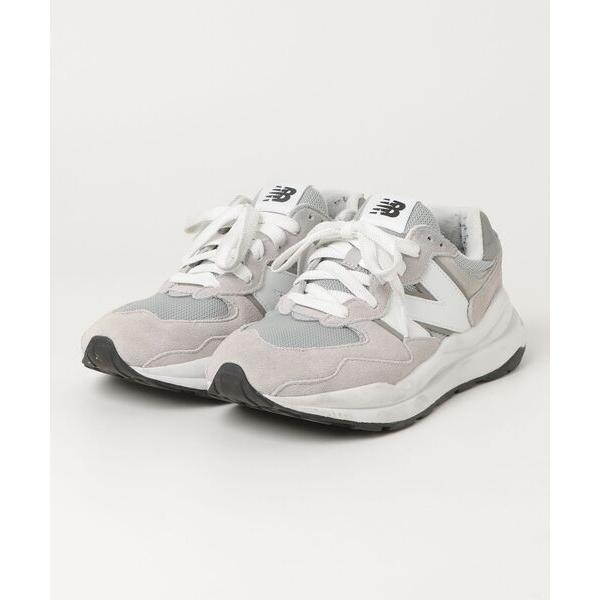 「New Balance」 ローカットスニーカー 26.0cm グレー メンズ