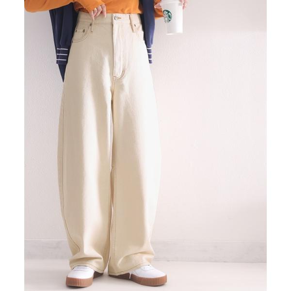 「Java」 デニムパンツ MEDIUM ナチュラル レディース