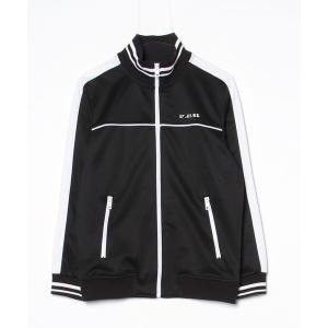 「DIESEL」 ジャージブルゾン 14 ブラック メンズ