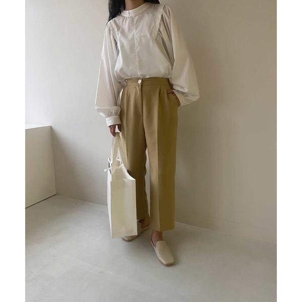「I_am」 パンツ FREE イエロー レディース