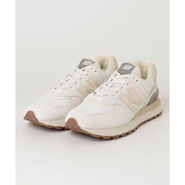 「New Balance」 ローカットスニーカー 28.5cm ベージュ メンズ