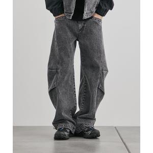 「A + TOKYO」 デニムパンツ 1 グレー メンズ