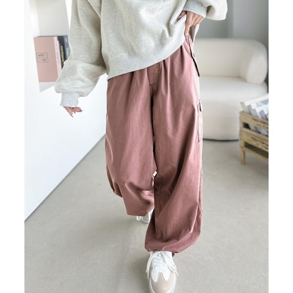 「Java」 カーゴパンツ MEDIUM レッド レディース
