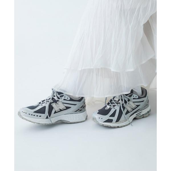 「New Balance」 ローカットスニーカー 23.5cm グレー メンズ