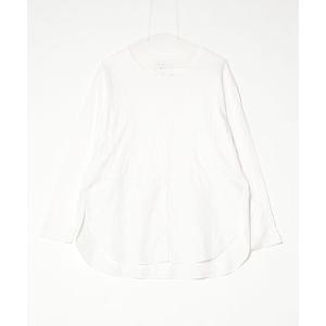 「GLOBAL WORK」 長袖カットソー MEDIUM ホワイト レディース